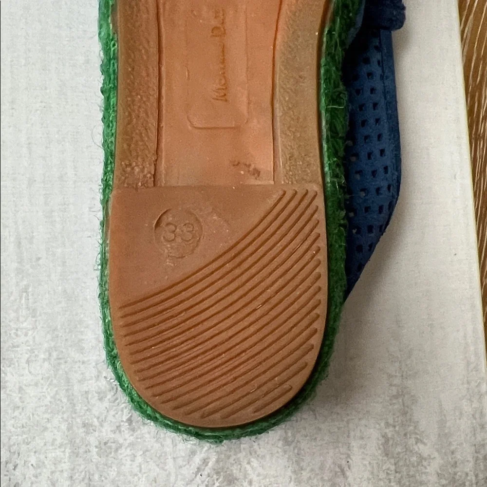Massimo Dutti Boys Suede Espadrille Loafers Moccasins Casual Flats size